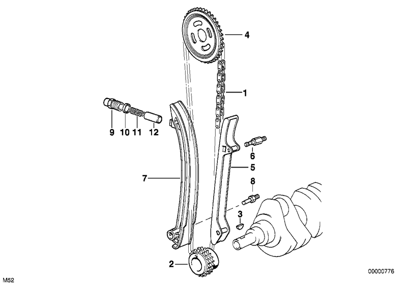 Genuine IWIS BMW Timing Chain