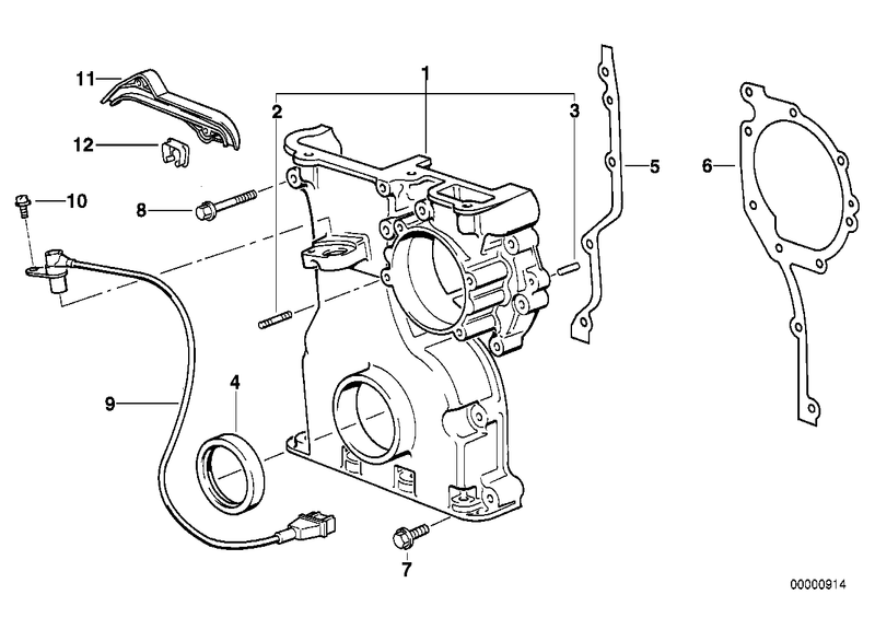 BMW Crankshaft Pulse Position Sensor