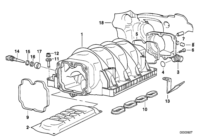 BMW Intake Housing Manifold Gasket