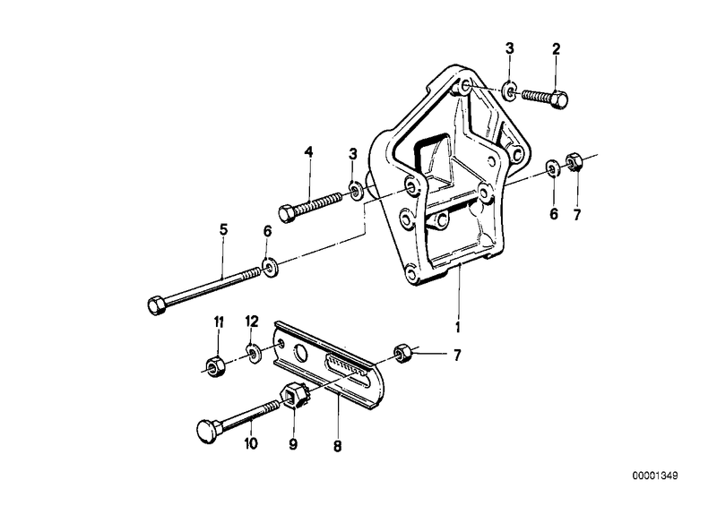 BMW Alternator Belt Tensioner Adjusting Bar