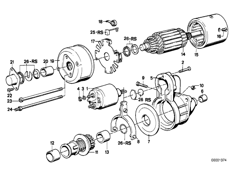 Genuine BMW Spring Washer