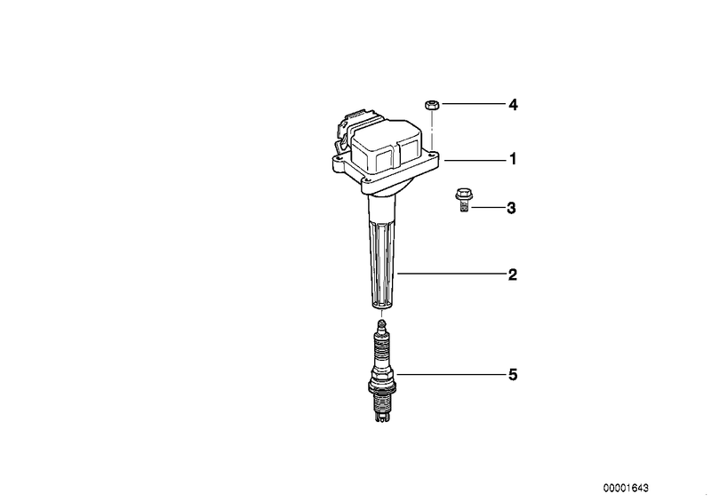 Genuine BREMI BMW Spark Plug Connector Socket Boot