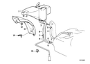 Genuine BMW Fuel Expansion Tank Vent Hose Line Pipe