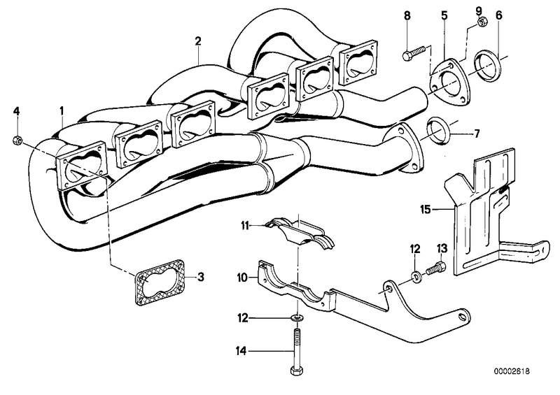 BMW Exhaust Support