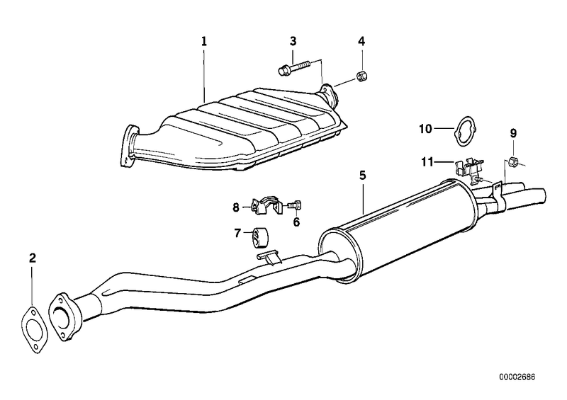 Genuine BMW Hex Bolt