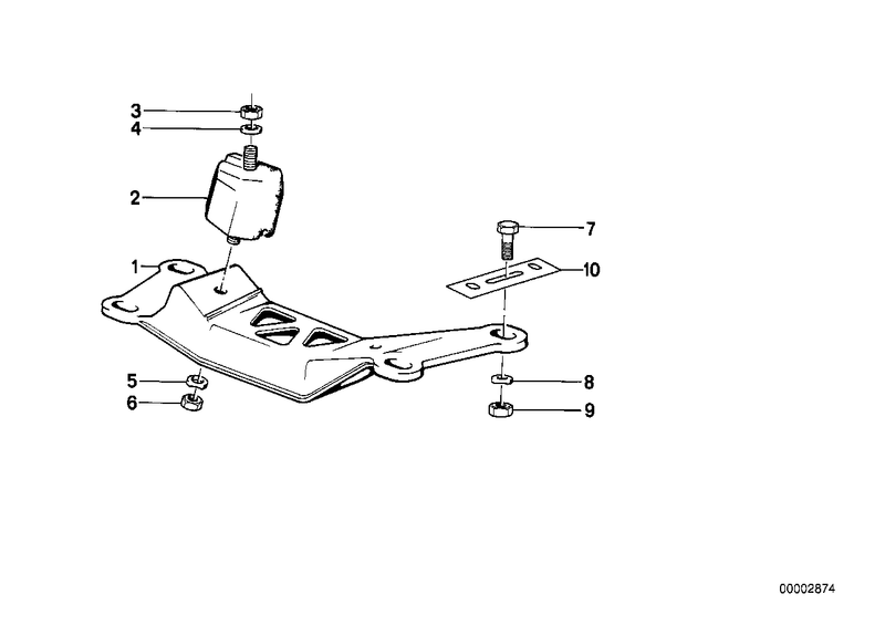 Genuine BMW Gearbox Transmission Cross Member