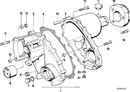 Genuine BMW Gearbox Transfer Box Rubber Mounting Suspension