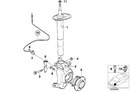 BMW Front Wheel Hub with Bearing and Bolt Set