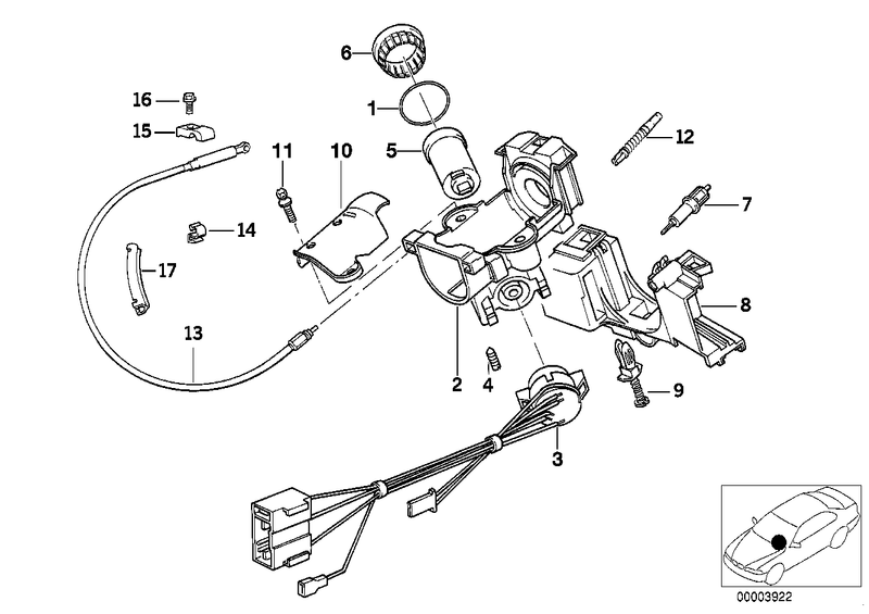 Genuine BMW Ignition Switch