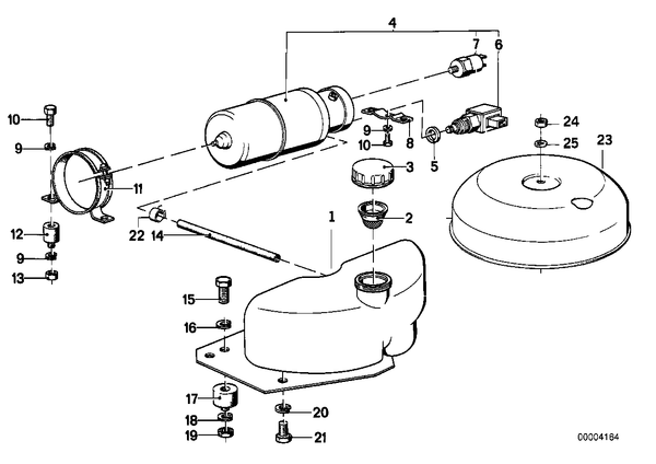 Genuine BMW Hose Levelling Device to Expansion Tank