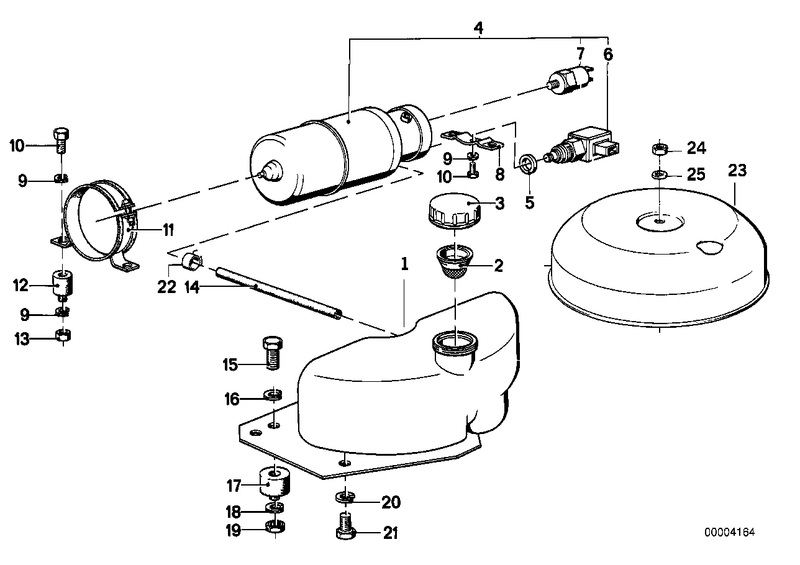 Genuine BMW Hose Levelling Device to Expansion Tank