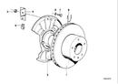 BMW Brake Disc Protection Plate