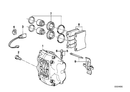 BMW Brake Set Mounting Parts