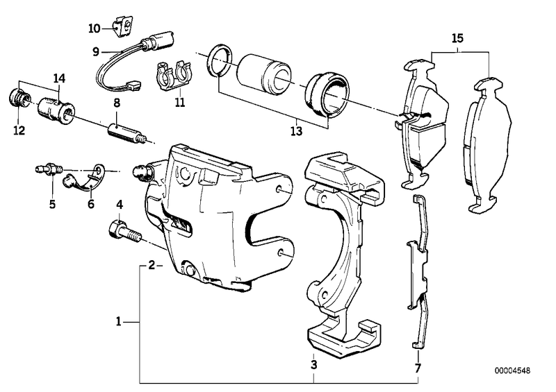 Genuine BMW Brake Pad Set Front