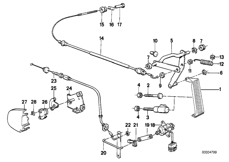 Genuine BMW Circlip