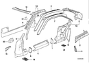 Genuine BMW Rear Body Jack Support