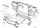 Genuine BMW Tow Hook Console