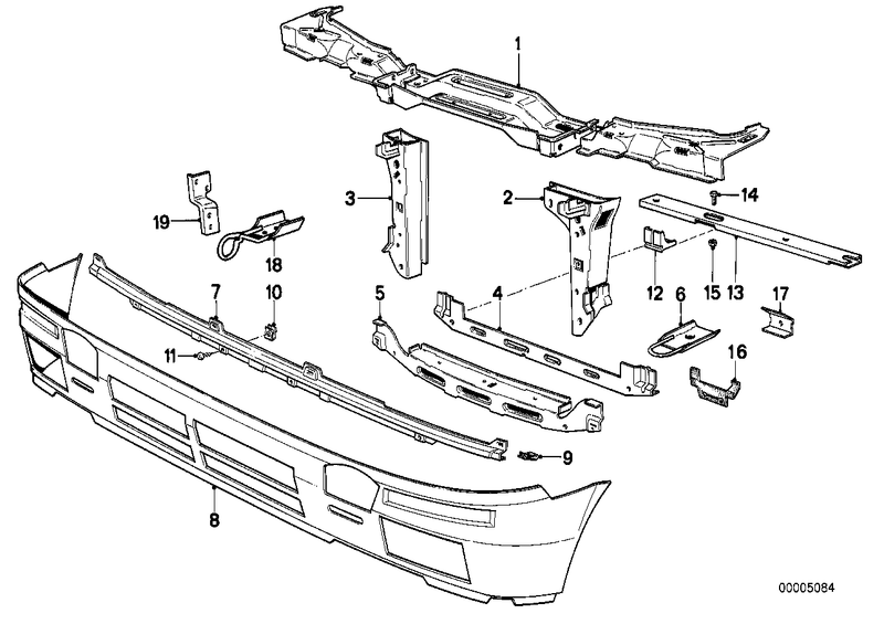 Genuine BMW Towing Hinge