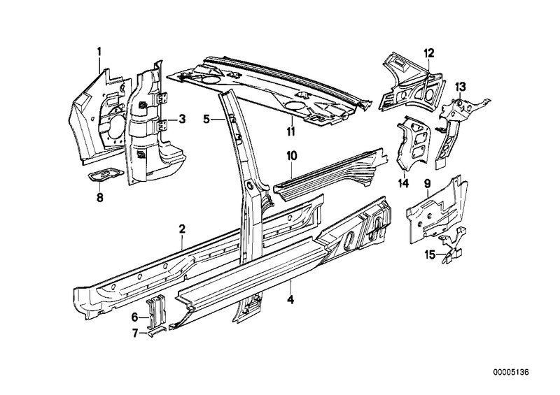 BMW Covering Plate