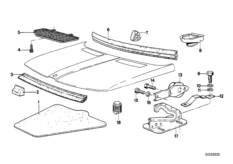 BMW Bonnet Notch