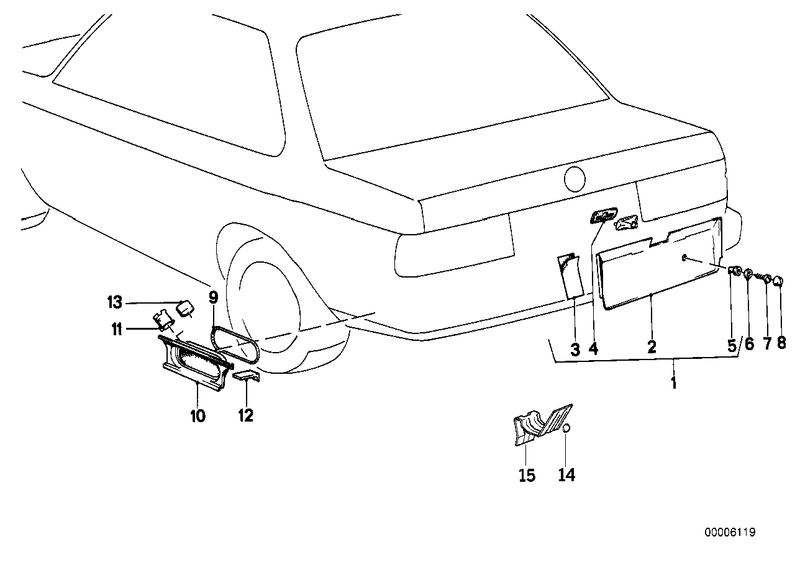 BMW Air Flap Gasket Ring