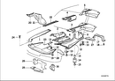 Genuine BMW Tunnel Heat Resistant Plate