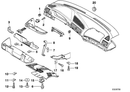 Genuine BMW Dashboard Nut Insert