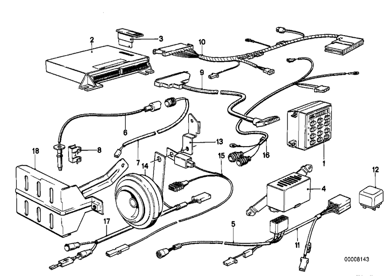 Genuine BMW Onboard Computer Coding Plug