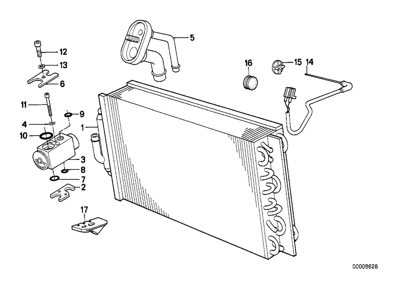 BMW Air Conditioning Evaporator