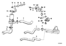 Genuine BMW Heater Water Pump Return Hose