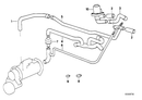 Genuine BMW Heater Water Hose Return