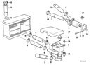 Genuine BMW Water Hose Engine and Water Valve