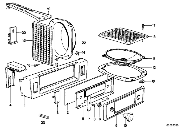 BMW Loud Speaker Cover