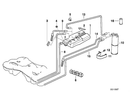 BMW Fuel Breather Line Pipe Clip Clamp