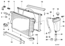 BMW Radiator Coolant Expansion Tank