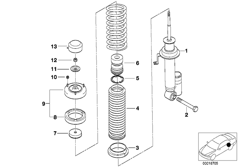 Genuine BMW Hex Bolt