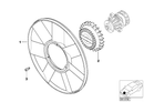 BMW Engine Cooling Fan Clutch Coupling