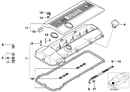Genuine ELRING BMW Cylinder Head Valve Rocker Cover Gasket Set