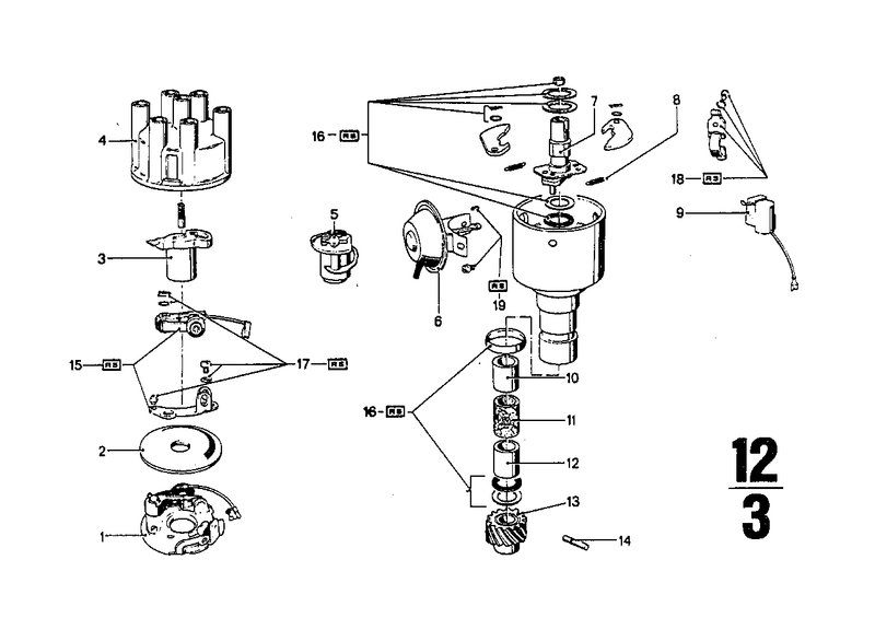 Genuine BMW Ignition Condenser