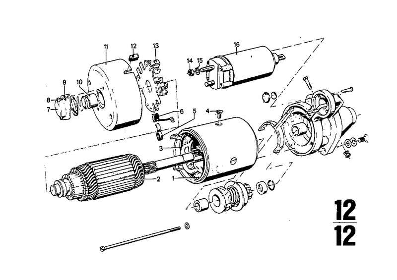 Genuine BMW Solenoid Switch