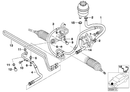 Genuine BMW Power Steering Hydraulic Hose