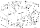 BMW Engine Radiator Coolant Water Hose