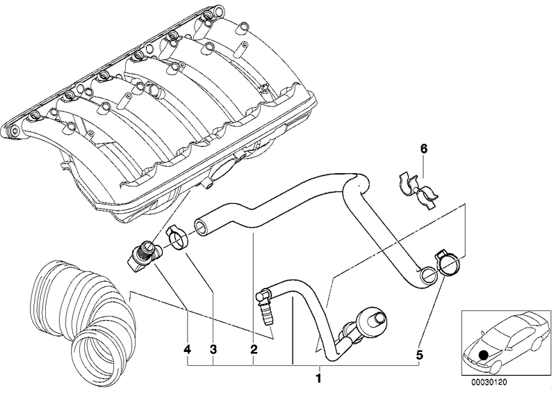 Genuine BMW Brake Booster Vacuum Sucking Jet Pump