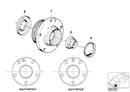 Genuine BMW Wheel Bearing Hub