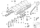 BMW Land Rover Throttle Housing Intake Manifold Gasket