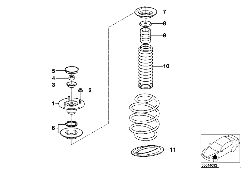 BMW Shock Absorber Rubber Buffer