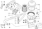 Genuine Hengst BMW Engine Oil Filter and Seal Kit