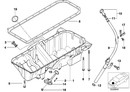 Genuine Elring BMW Oil Pan Gasket