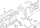 Genuine Elring BMW Rear Crankshaft Seal