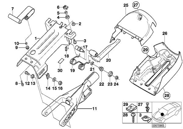 Genuine BMW Supporting Bracket